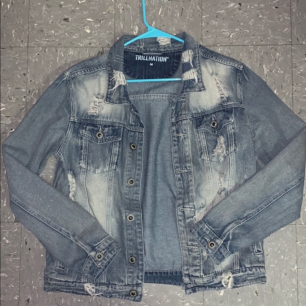 Stressed Denim Jacket